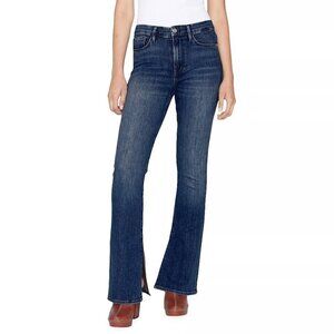 FRAME Denim Le Mini Boot Slit Hem Jeans in Crossings Wash- Size 34